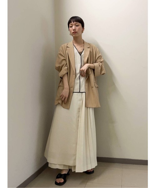 セール】HALF PLEATED SKIRT（スカート）｜LAATO（ラート）の
