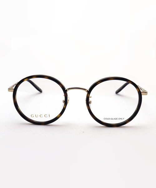 GUCCI(グッチ)の「【GUCCI/グッチ】ラウンド メガネ GG0679OA 002(メガネ・メンズ・ブラウン・FREE)」の5枚目の写真