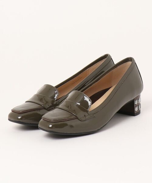 Pitti(ピッティ)の「ピッティ Pitti パンプス(パンプス・レディース・クリアブラック/イエロー×グリーン・23cm/24cm/22.5cm/23.5cm)」の2枚目の写真