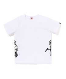 GLOW IN THE DARK BONE DINOSAUR TEE K