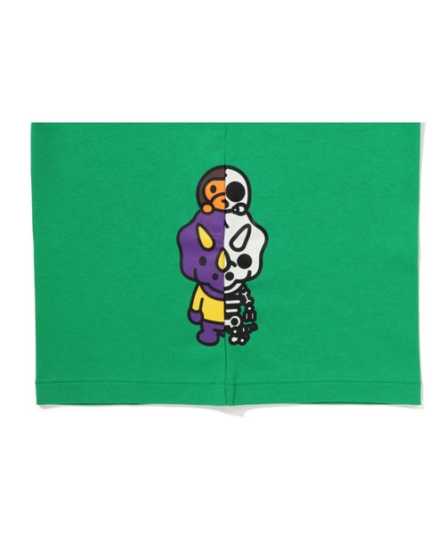 A BATHING APE（アベイシングエイプ）の「GLOW IN THE DARK BONE DINOSAUR TEE K（Tシャツ/カットソー・キッズ・グリーン/イエロー/ホワイト/サックスブルー・110/120/100/140/130/90）」の15枚目の写真