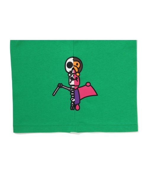 A BATHING APE（アベイシングエイプ）の「GLOW IN THE DARK BONE DINOSAUR TEE K（Tシャツ/カットソー・キッズ・グリーン/イエロー/ホワイト/サックスブルー・110/120/100/140/130/90）」の14枚目の写真