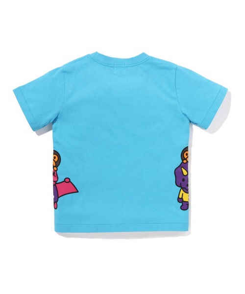 A BATHING APE（アベイシングエイプ）の「GLOW IN THE DARK BONE DINOSAUR TEE K（Tシャツ/カットソー・キッズ・グリーン/イエロー/ホワイト/サックスブルー・110/120/100/140/130/90）」の12枚目の写真