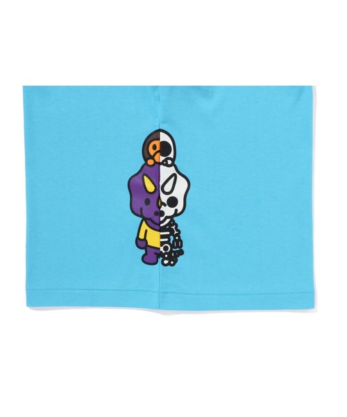 A BATHING APE（アベイシングエイプ）の「GLOW IN THE DARK BONE DINOSAUR TEE K（Tシャツ/カットソー・キッズ・グリーン/イエロー/ホワイト/サックスブルー・110/120/100/140/130/90）」の11枚目の写真