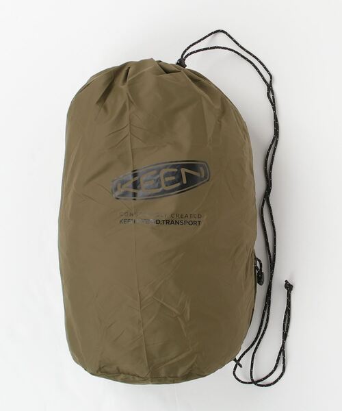 KEEN(キーン)の「KHT RECYCLE DRAWSTRING BAG IN PO / ケーエイチティー リサイクル ドローストリング バッグ イン ポーチ(ボディバッグ/ウエストポーチ・メンズ・オリーブ・OS)」の6枚目の写真