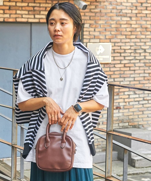 LOS ANGELES APPAREL(ロサンゼルスアパレル)の「LOS ANGELES APPAREL/ロサンゼルスアパレル 6.5oz Garment Dye CrewNeck S/S Tee オーバーサイズ ガーメントダイ半袖Tシャツ(Tシャツ/カットソー・メンズ・ホワイト/ブラック/ネイビー/グレー/サックスブルー・M/L/XL)」の19枚目の写真