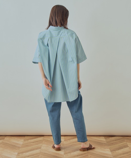 ケルト&コブラ　エンブロイダリーラインシャツ M ネイビー WOMEN DOT MESH COOL ヘンリーネックスリーブレスシャツ ネイビー