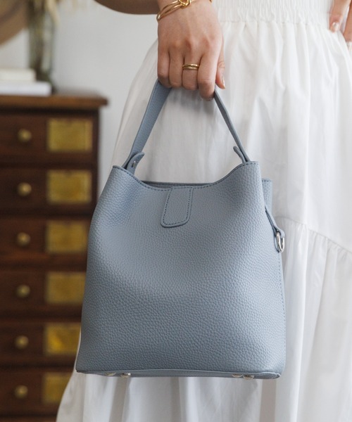 Ada.(エイダ)の「2WAY ワンハンドル スクエアバッグ(ハンドバッグ・レディース・アイボリー/ブルー系その他/ベージュ/ブラウン/ブラック・FREE)」の6枚目の写真