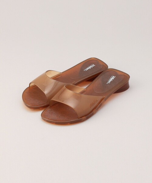 Firsthand（ファーストハンド）の「melissa/メリッサ The Real Jelly Kim / ラバーミュール（サンダル・レディース・その他9/ピンク/ブラウン/ブラック・XX-SMALL/X-SMALL/SMALL）」の2枚目の写真