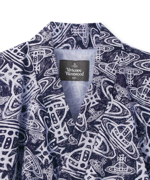 Vivienne Westwood MAN(ヴィヴィアンウエストウッドマン)の「甚兵衛【139060 CP01】(浴衣・メンズ・ネイビー・FREE)」の4枚目の写真