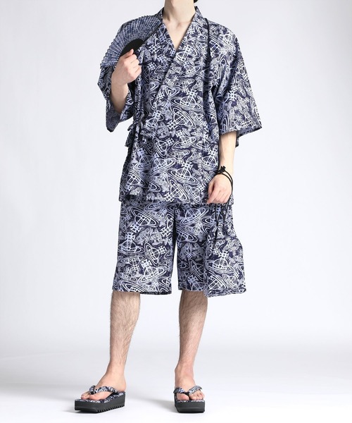 Vivienne Westwood MAN(ヴィヴィアンウエストウッドマン)の「甚兵衛【139060 CP01】(浴衣・メンズ・ネイビー・FREE)」の14枚目の写真