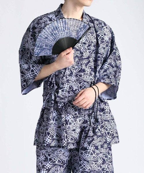 Vivienne Westwood MAN(ヴィヴィアンウエストウッドマン)の「甚兵衛【139060 CP01】(浴衣・メンズ・ネイビー・FREE)」の15枚目の写真