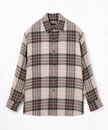 LADMUSICIAN タータンチェックビッグシャツ LADMUSICIAN タータンチェックビッグシャツ｜ファッション