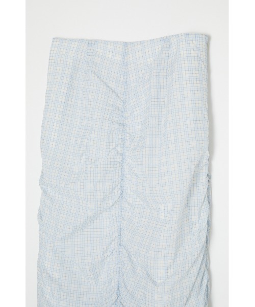 MOUSSY（マウジー）の「GATHER WASHER SKIRT（スカート・レディース・ホワイト/オレンジ/ブルー系その他・2/1）」の11枚目の写真