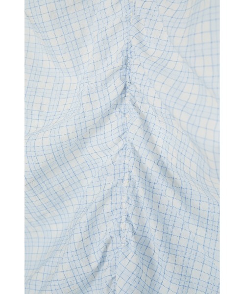 MOUSSY（マウジー）の「GATHER WASHER SKIRT（スカート・レディース・ホワイト/オレンジ/ブルー系その他・2/1）」の9枚目の写真