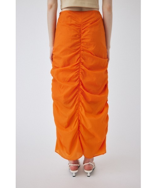 MOUSSY（マウジー）の「GATHER WASHER SKIRT（スカート・レディース・ホワイト/オレンジ/ブルー系その他・2/1）」の17枚目の写真