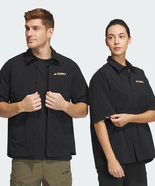 adidas 半袖シャツ adidas（アディダス）の「Campyx半袖シャツ（ジェンダー
