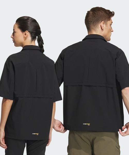 adidas 半袖シャツ adidas シャツ アディダス モノグラム 半袖シャツ メンズ