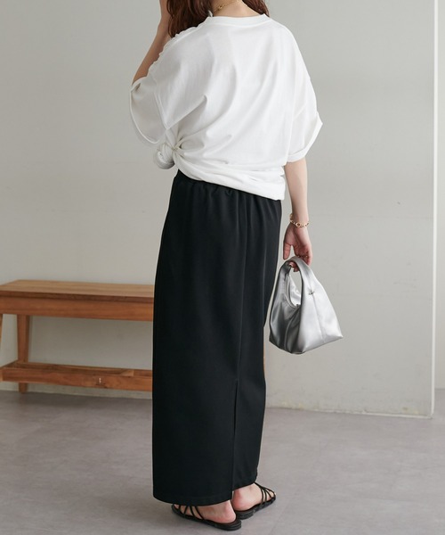 DISCOAT（ディスコート）の「【WEB限定】CamBridgeスーベニアビックTシャツ《ユニセックス》（Tシャツ/カットソー・レディース・ホワイト/ブラウン/ライトベージュ・FREE）」の5枚目の写真