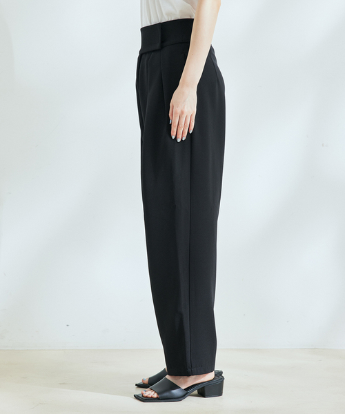 Jayro（ジャイロ）の「テープベルトカラースラックス（スラックス・レディース・ブラック/グレー系その他/オフホワイト・M）」の12枚目の写真