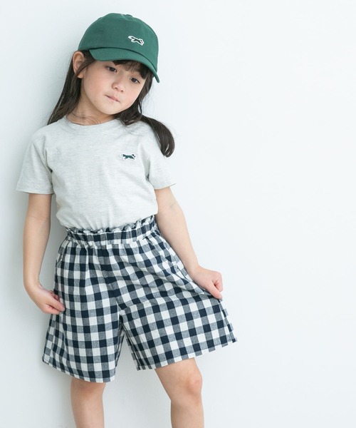 URBAN RESEARCH DOORS(アーバンリサーチドアーズ)の「ギンガムキュロット(KIDS)(その他パンツ・キッズ・ネイビー/キャメル・105/120/135)」の9枚目の写真
