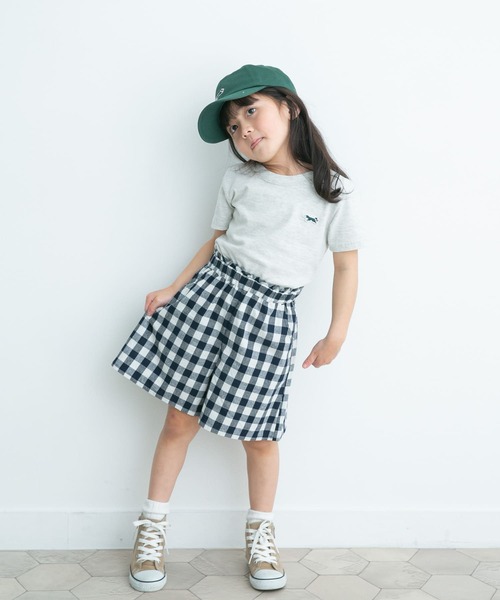 URBAN RESEARCH DOORS(アーバンリサーチドアーズ)の「ギンガムキュロット(KIDS)(その他パンツ・キッズ・ネイビー/キャメル・105/120/135)」の13枚目の写真