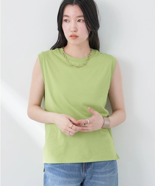 ノースリーブカットソー(汗じみ防止)