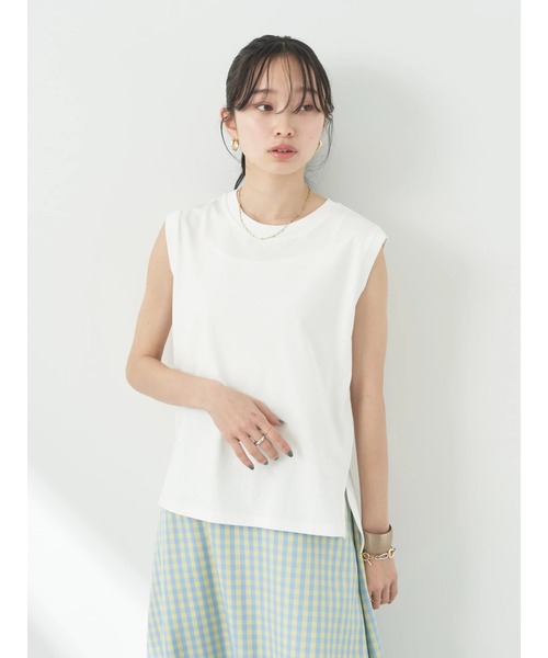 ノースリーブカットソー(汗じみ防止)