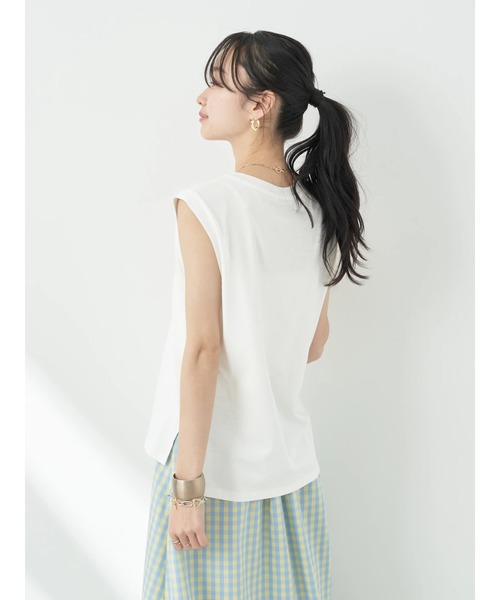 ノースリーブカットソー(汗じみ防止)