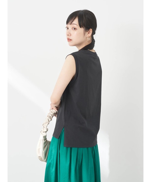 ノースリーブカットソー(汗じみ防止)