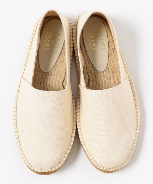 SALVI（サルヴィ）の「SALVI × BEAMS / 別注 エスパドリーユ（スリッポン・メンズ・オフホワイト/ブラック/ネイビー・41/42/43/40）」の7枚目の写真