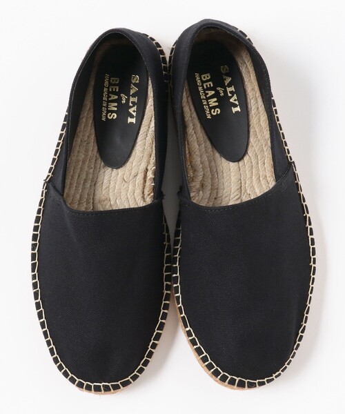 SALVI（サルヴィ）の「SALVI × BEAMS / 別注 エスパドリーユ（スリッポン・メンズ・オフホワイト/ブラック/ネイビー・41/42/43/40）」の12枚目の写真