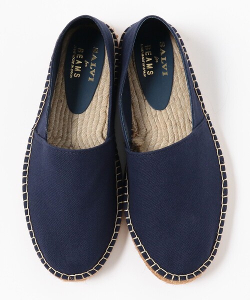 SALVI（サルヴィ）の「SALVI × BEAMS / 別注 エスパドリーユ（スリッポン・メンズ・オフホワイト/ブラック/ネイビー・41/42/43/40）」の17枚目の写真