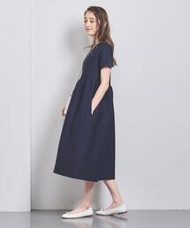 【UNITED ARROWS】ペプラムショートスリーブワンピース UNITED ARROWS（ユナイテッドアローズ）の「ペプラム ショート
