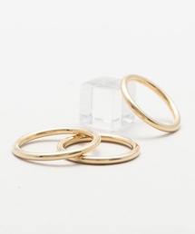 BUTTON＆CUFFLINKS（ボタンアンドカフリンクス）の「BUTTON＆CUFFLINKS　ボタンアンドカフリンクス：プレーンリングM（リング）」