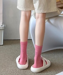 almo | 【LAMPOON】ヒール刺繍ソックス(ソックス/靴下)