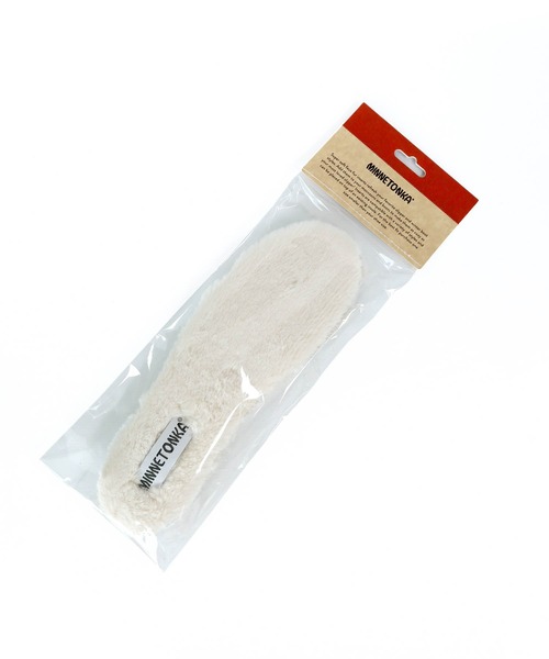 Minnetonka(ミネトンカ)の「【MINNETONKA/ミネトンカ】 FUR INSOLE / ファーインソール(シューズ小物/雑貨・レディース・タン/レオパード/ブラック・5/6/7/8)」の5枚目の写真