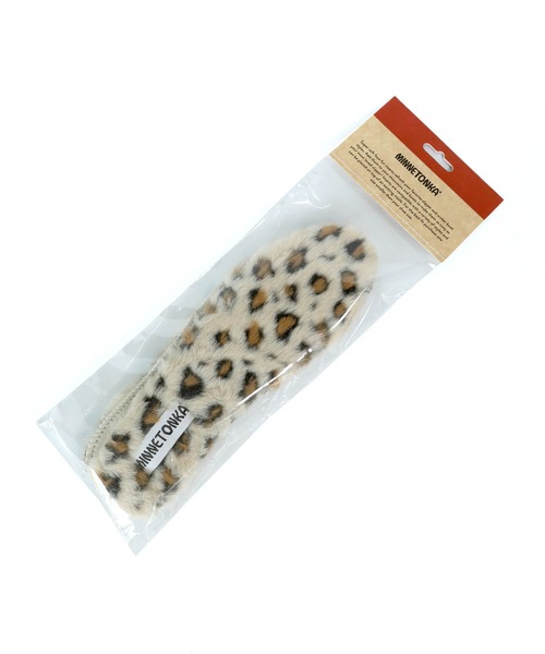 Minnetonka(ミネトンカ)の「【MINNETONKA/ミネトンカ】 FUR INSOLE / ファーインソール(シューズ小物/雑貨・レディース・タン/レオパード/ブラック・5/6/7/8)」の7枚目の写真