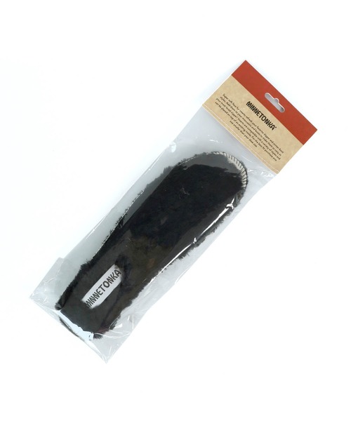 Minnetonka(ミネトンカ)の「【MINNETONKA/ミネトンカ】 FUR INSOLE / ファーインソール(シューズ小物/雑貨・レディース・タン/レオパード/ブラック・5/6/7/8)」の9枚目の写真