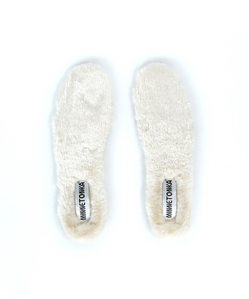 Minnetonka(ミネトンカ)の「【MINNETONKA/ミネトンカ】 FUR INSOLE / ファーインソール(シューズ小物/雑貨・レディース・タン/レオパード/ブラック・5/6/7/8)」の10枚目の写真