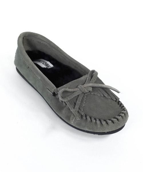 Minnetonka(ミネトンカ)の「【MINNETONKA/ミネトンカ】 FUR INSOLE / ファーインソール(シューズ小物/雑貨・レディース・タン/レオパード/ブラック・5/6/7/8)」の18枚目の写真