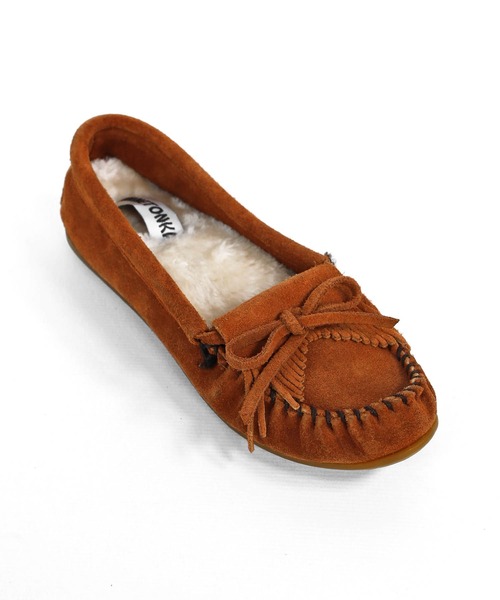 Minnetonka(ミネトンカ)の「【MINNETONKA/ミネトンカ】 FUR INSOLE / ファーインソール(シューズ小物/雑貨・レディース・タン/レオパード/ブラック・5/6/7/8)」の22枚目の写真