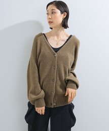 Ray BEAMS | Ray BEAMS / フラッフィー Vネック カーディガン(カーディガン/ボレロ)