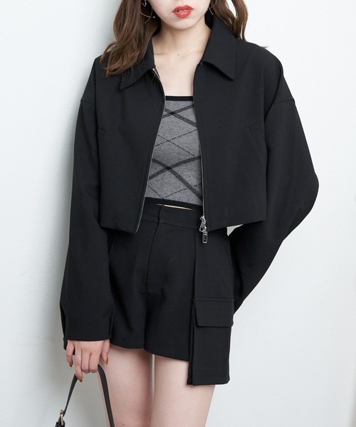 Chico（チコ）の「カーゴポケットミニスカパン（スカート・レディース・グレイッシュベージュ/グレー/ブラック・FREE）」の18枚目の写真