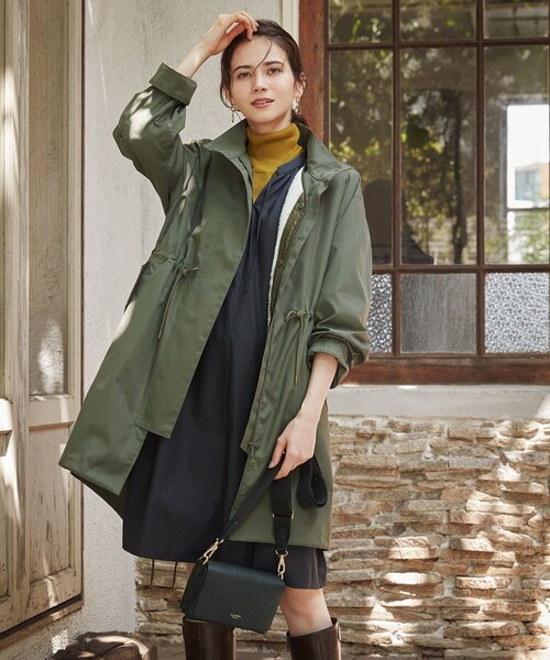 23区（ニジュウサンク）の「【SLOW/一部店舗限定】シアーリブ タートルネックニット（ニット/セーター・レディース・黄土色系/ブラック系/アイボリー系・38/40）」の18枚目の写真