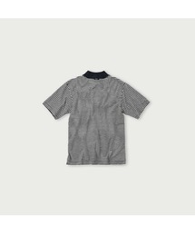 45R 4545縞の90845星ヨックネックTシャツ（影色納戸） 45R（フォーティファイブアール）の「4545縞の90845星