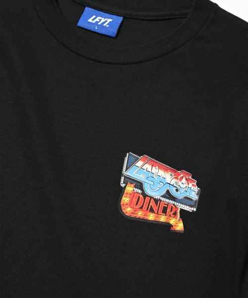 LFYT（エルエフワイティー）の「LFYT ラファイエット [Lafayette] - ダイナー 半袖 Tシャツ フォト [DINER TEE] LA230104（Tシャツ/カットソー・メンズ・ホワイト/ブラック/ゴールド・XL/M/L/XXL/S）」の10枚目の写真