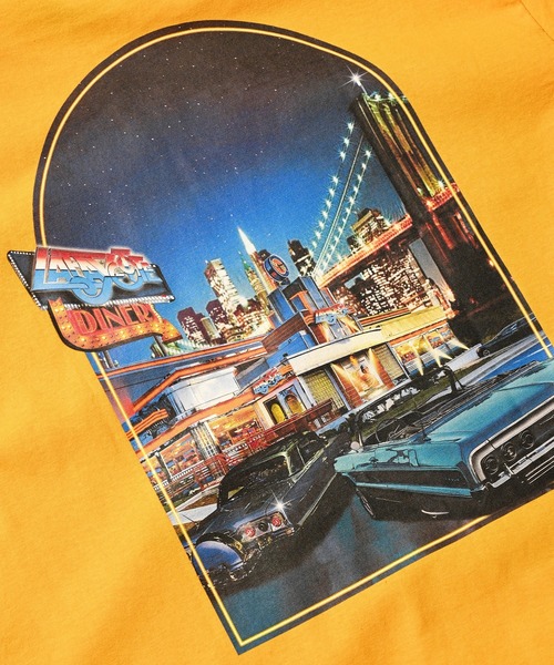 LFYT（エルエフワイティー）の「LFYT ラファイエット [Lafayette] - ダイナー 半袖 Tシャツ フォト [DINER TEE] LA230104（Tシャツ/カットソー・メンズ・ホワイト/ブラック/ゴールド・XL/M/L/XXL/S）」の15枚目の写真