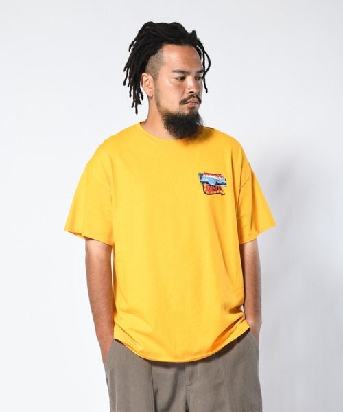 LFYT（エルエフワイティー）の「LFYT ラファイエット [Lafayette] - ダイナー 半袖 Tシャツ フォト [DINER TEE] LA230104（Tシャツ/カットソー・メンズ・ホワイト/ブラック/ゴールド・XL/M/L/XXL/S）」の6枚目の写真