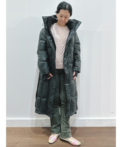 GAP（ギャップ）の「ケーブルニット クルーネックセーター（ニット/セーター・レディース・キャメル/アイボリー/ブラック/ピンク・S/XL/XXS/M/XS/L）」の9枚目の写真